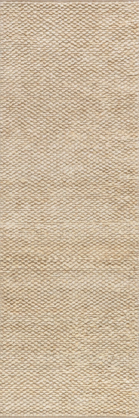 Nuloom Home Conservatory Textured Handwoven Jute Area Rug Beige
