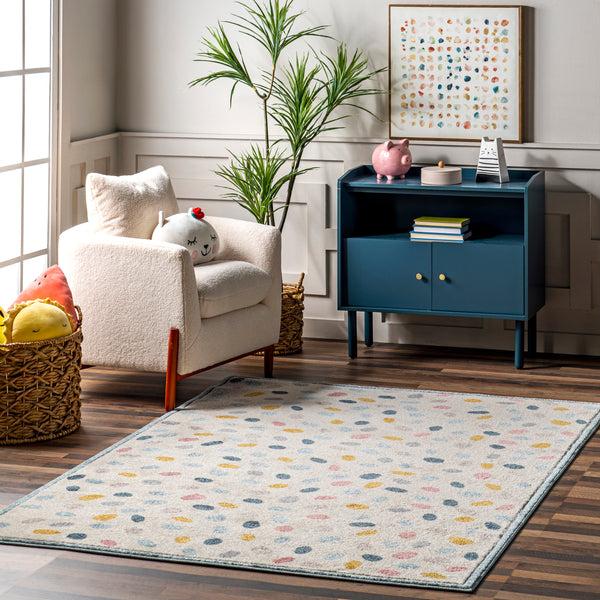Nuloom Isabela Colorful Pebbles Kids Area Rug Multi
