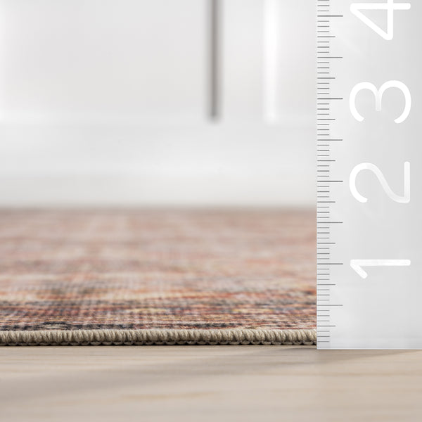 Nuloom Isadora Smart Plus With SplashGuard Area Rug Dark Green