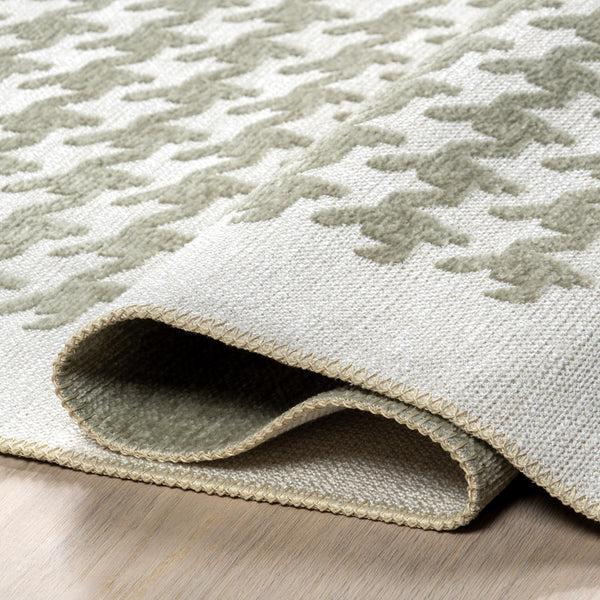 Nuloom Iyla SuperiorWash Geometric Reversible Area Rug Green