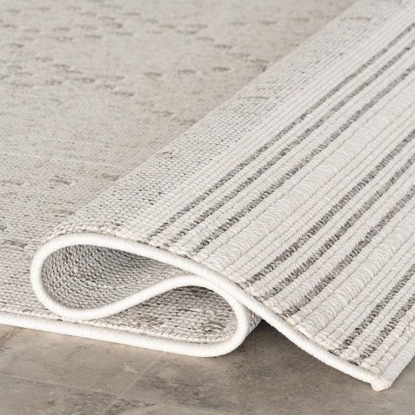 Nuloom Jacinda Trellis Indoor/Outdoor Area Rug Light Grey