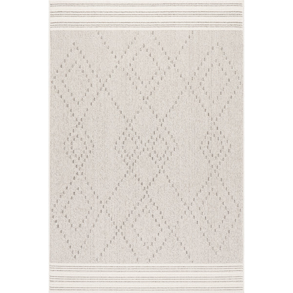 nuloom Jacinda Trellis Indoor/Outdoor Area Rug Light Grey