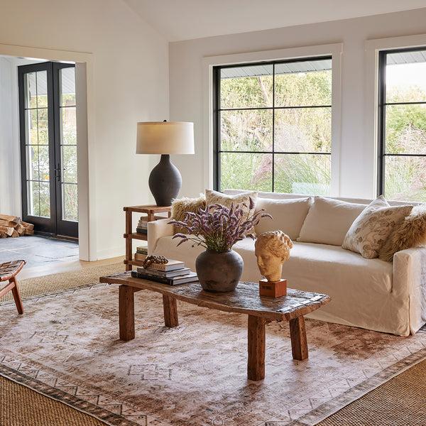 Nuloom Jessamine Geometric Machine Washable Area Rug Beige