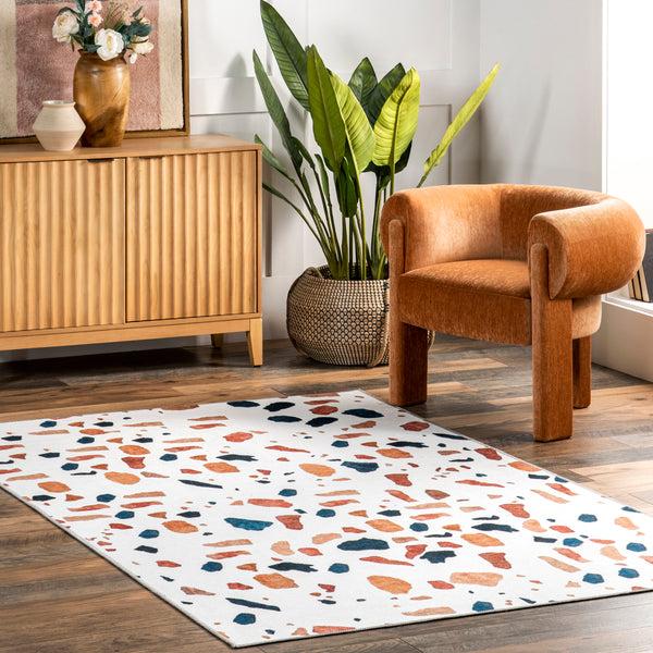 Nuloom JoJo Kids Pebbles Machine Washable Area Rug Multicolor