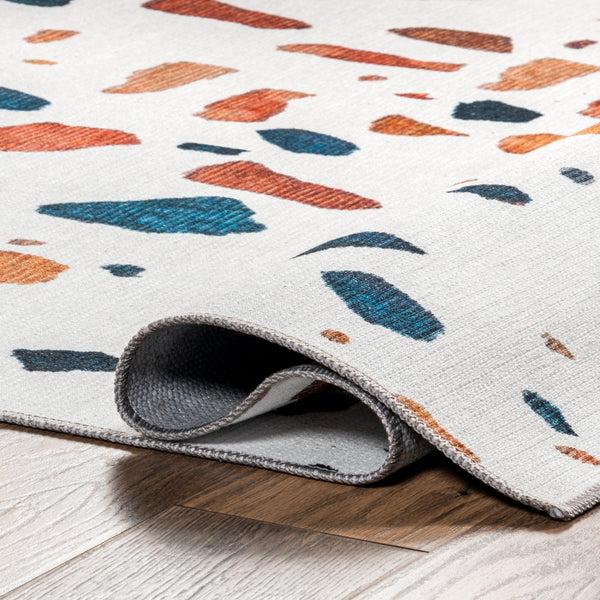 Nuloom JoJo Kids Pebbles Machine Washable Area Rug Multicolor
