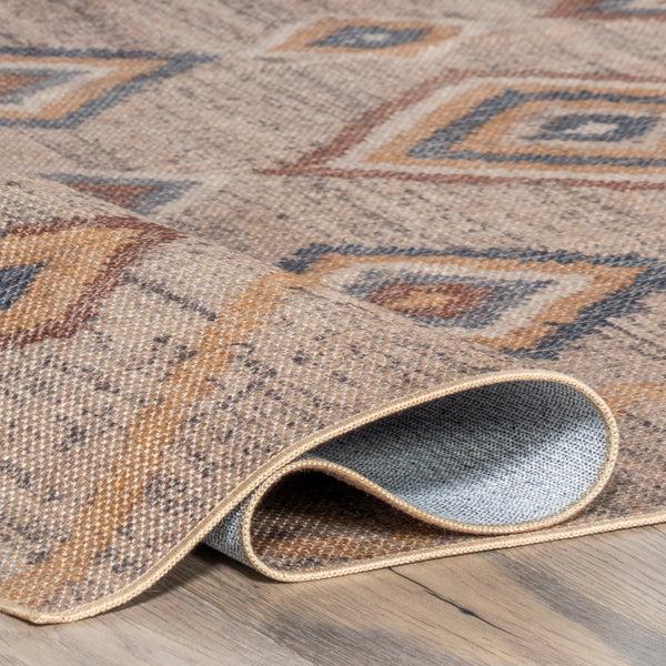 Nuloom Jonie Bohemian Easy-Jute Machine Washable Area Rug Natural