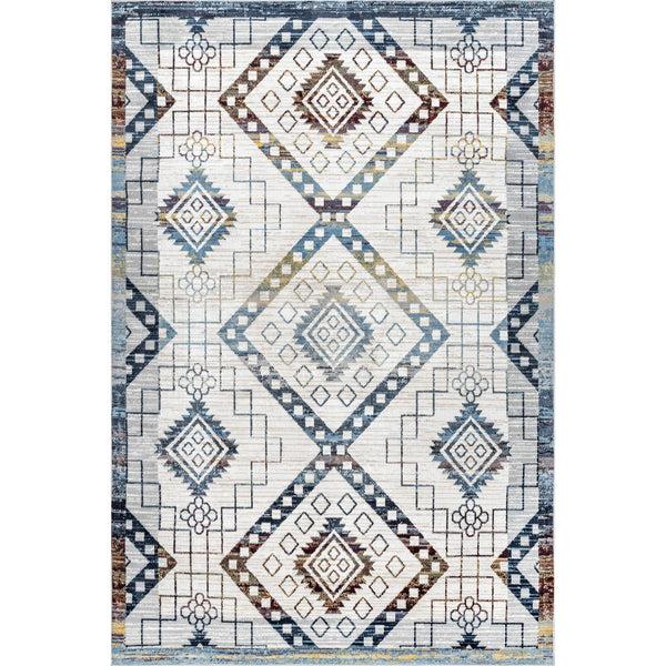 nuloom Kajal Machine Washable Southwestern Geometric Area Rug Beige