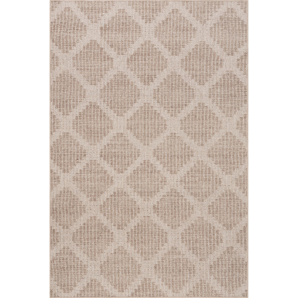 nuloom Katana Trellis Machine Washable Area Rug Brown