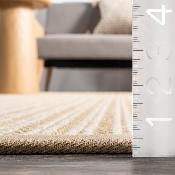 Nuloom Katica Casual Recycled Sisal Blend Area Rug Brown