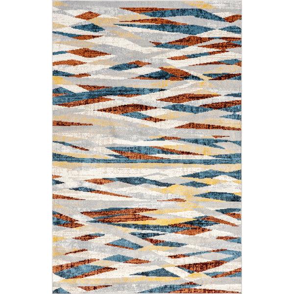 nuloom Katya Contemporary Waves Machine Washable Area Rug Multi