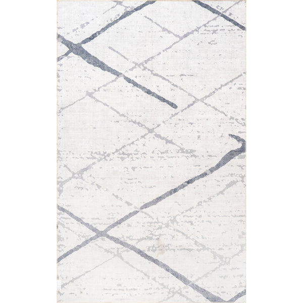 nuloom Keesha Reversible Machine Washable Area Rug Beige And Blue