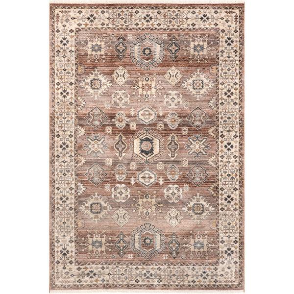 nuloom Kelsee Vintage Traditional Fringe Area Rug Rust