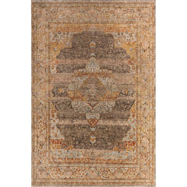 nuloom Kennedi Smart Plus with SplashGuard Area Rug Mustard