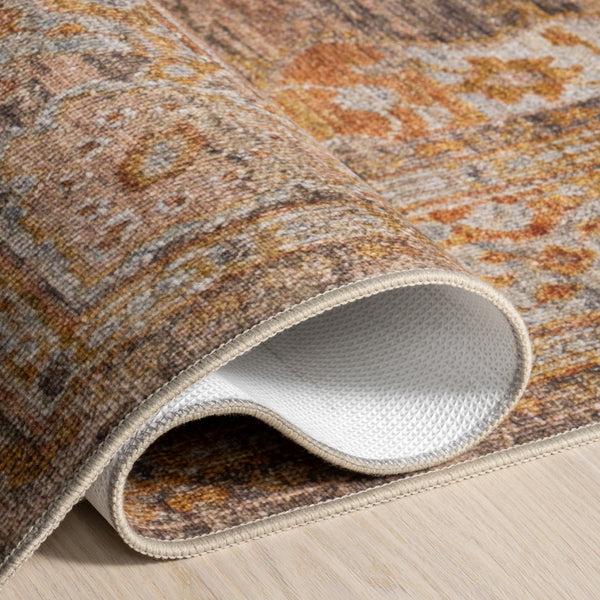 Nuloom Kennedi Smart Plus With SplashGuard Area Rug Mustard
