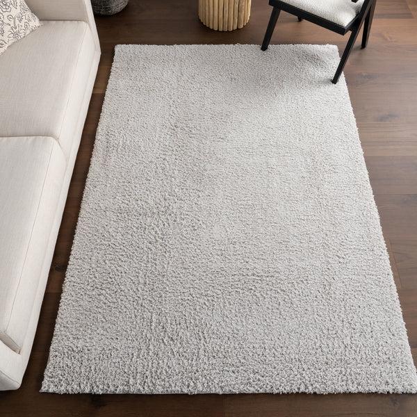 Nuloom Kerra Transitional Solid Area Rug Light Silver