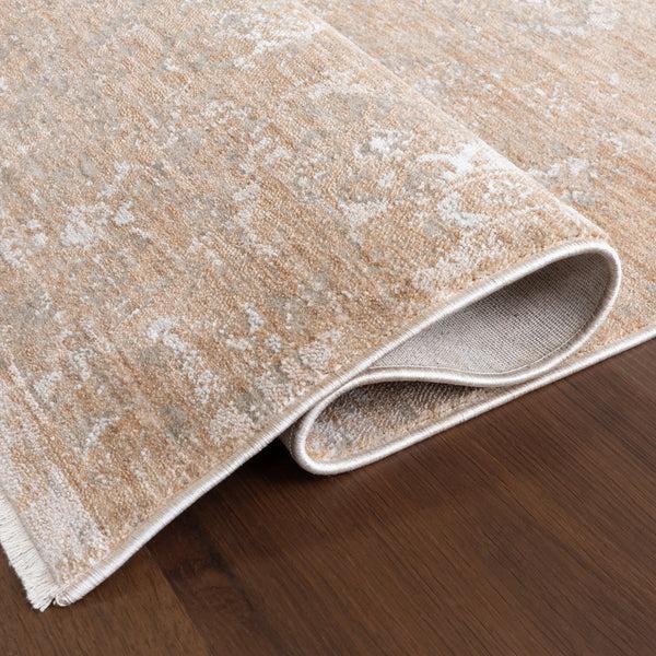 Nuloom Kristin Medallion Fringe Area Rug Light Brown