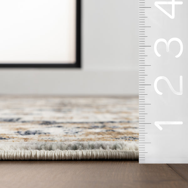 Nuloom Lakelynn Persian Medallion Area Rug Light Blue