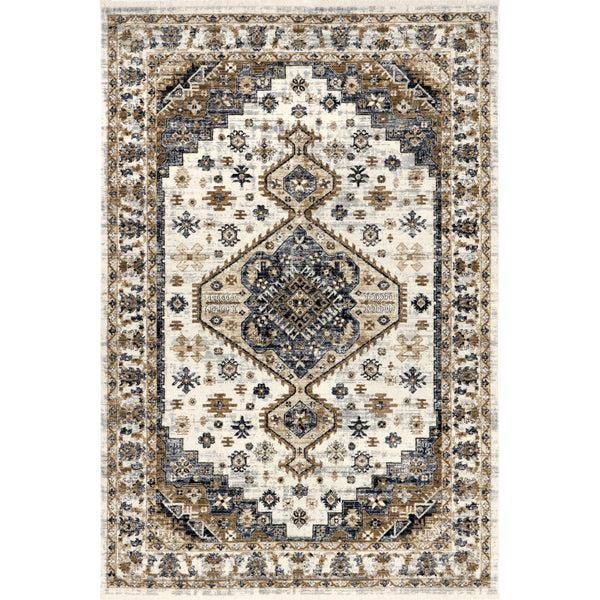 nuloom Lakelynn Persian Medallion Area Rug Light Blue
