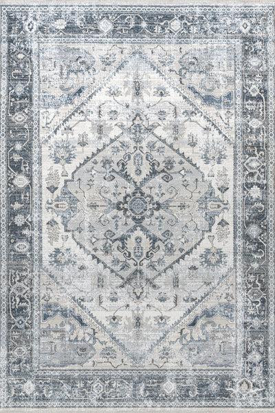 nuloom Larkspur Persian Fringed Machine Washable Area Rug Brick