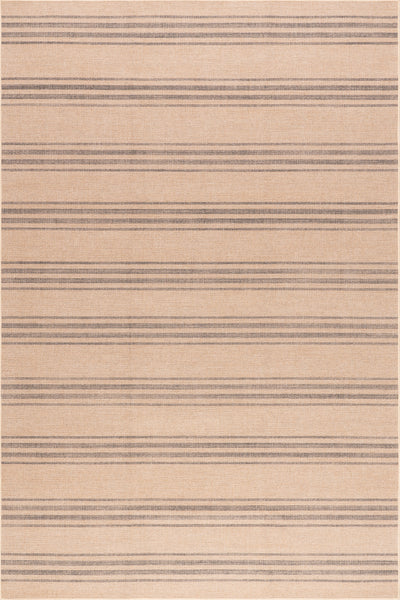 nuloom Lavina Striped Easy Jute Machine Washable Area Rug Natural