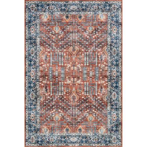 nuloom Lavinia Smart Plus with SplashGuard Area Rug Red
