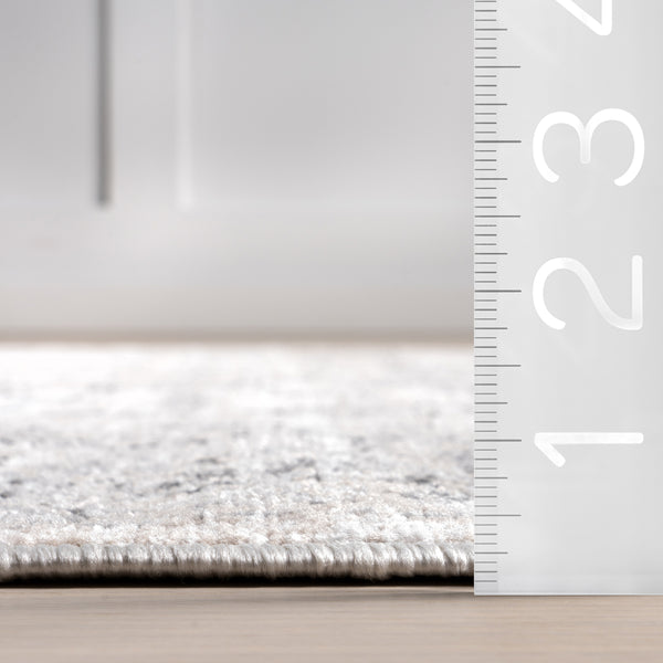 Nuloom Lillith Traditional Medallion Area Rug Beige