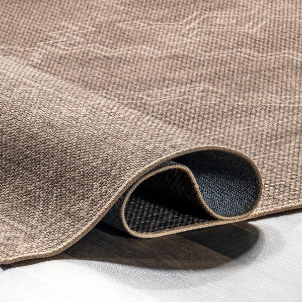 Nuloom Lorna Faded Easy-Jute Machibne Washable Area Rug Natural