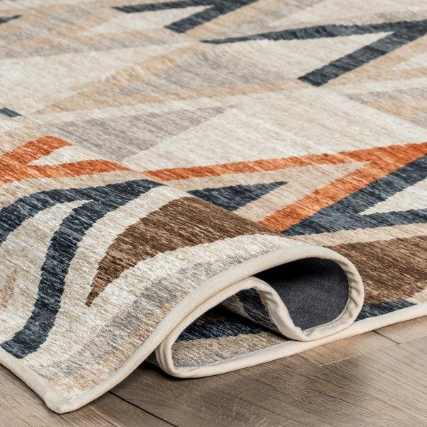 Nuloom Lula Transitional Vintage Machine Washable Area Rug Ivory