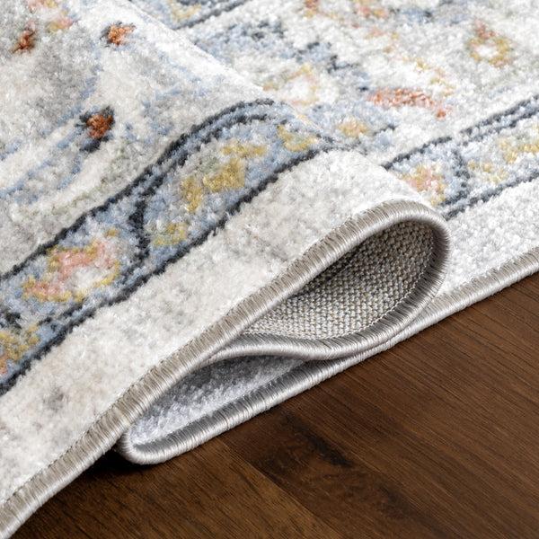 Nuloom Lyric Medallion Machine Washable Area Rug Rust