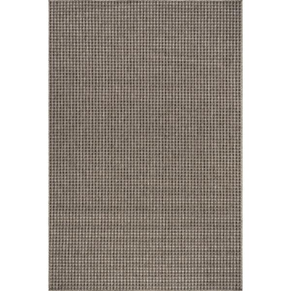 nuloom Maeva Geometric Indoor/Outdoor Area Rug Light Grey