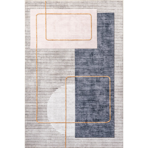 nuloom Maja Modern Abstract Machine Washable Area Rug Multi