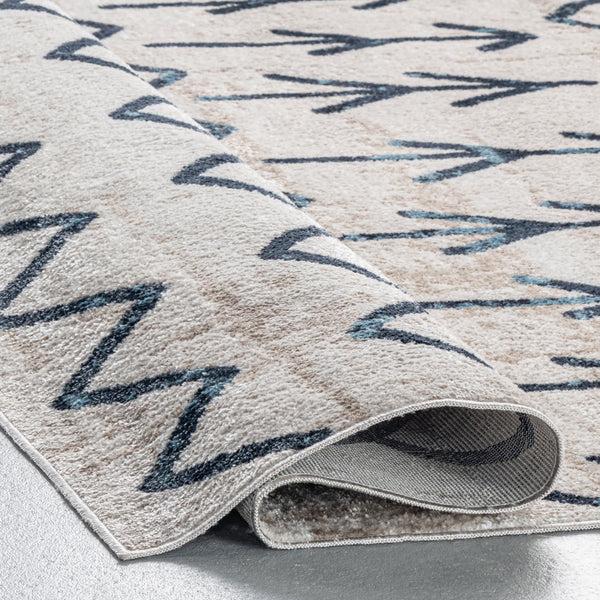 Nuloom Malia Machine Washable Moroccan Area Rug Beige