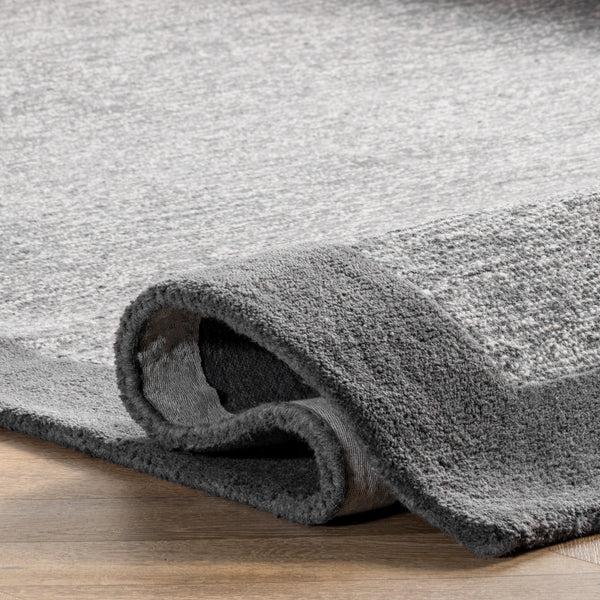 Nuloom Marianne Handmade Wool Border Area Rug Beige