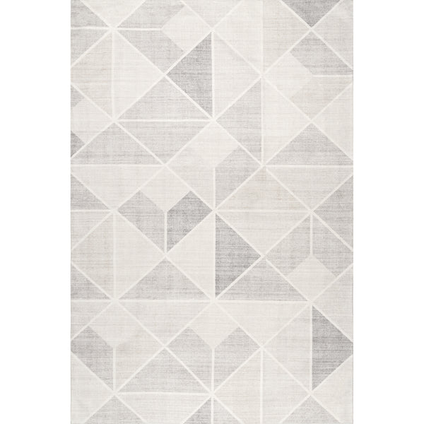 nuloom Marielle Diamond Tiles Machine Washable Area Rug Beige