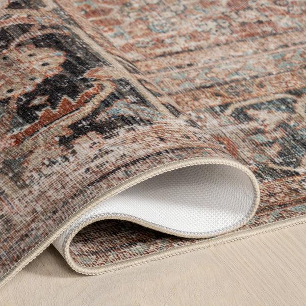 Nuloom Marlie Smart Plus With SplashGuard Area Rug Brown