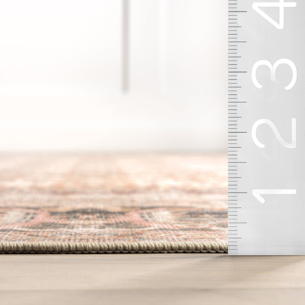 Nuloom Marlie Smart Plus With SplashGuard Area Rug Brown