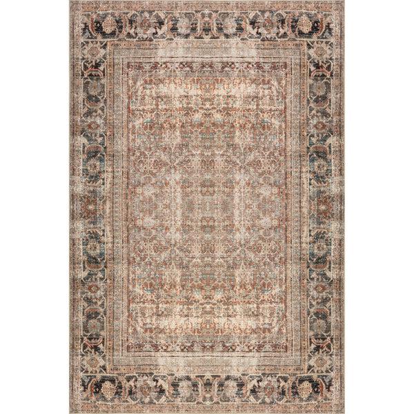 nuloom Marlie Smart Plus with SplashGuard Area Rug Brown