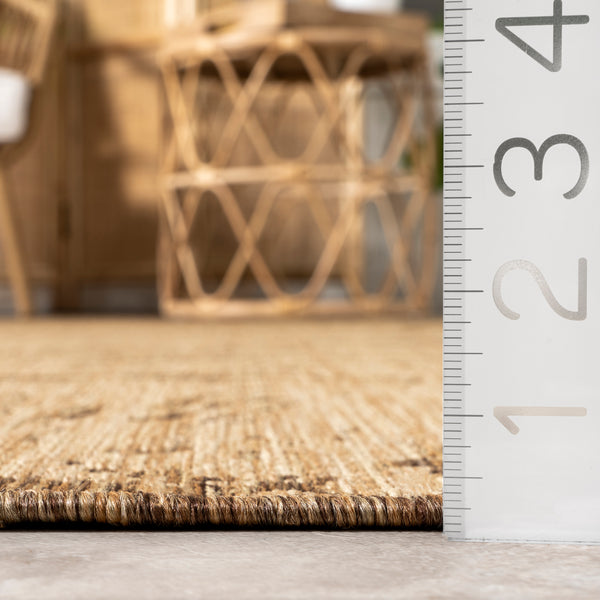 Nuloom Marsha Contemporary Indoor/Outdoor Area Rug Beige