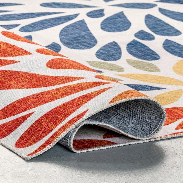 Nuloom McEwen Bohemian Floral Machine Washable Area Rug Multi