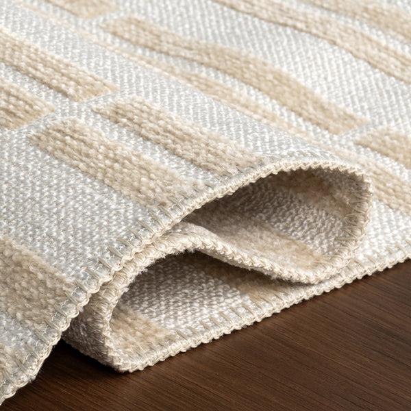Nuloom Mortica Striped Machine Washable Area Rug Taupe