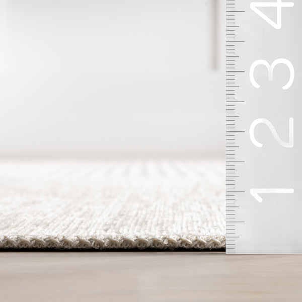 Nuloom Moxie Geometric Machine Washable Area Rug Taupe