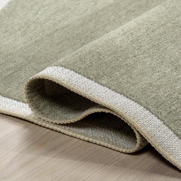 Nuloom Murphy SuperiorWash Machine Washable Reversible Area Rug Green