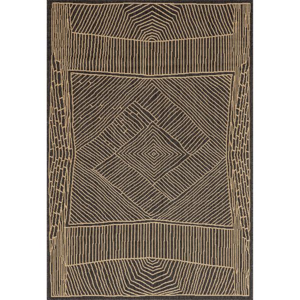 nuloom Myrna Geometric Indoor/Outdoor Area Rug Dark Gray