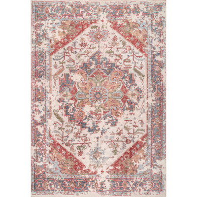 nuloom Nataly Hand Knotted Bloom Medallion Area Rug Multi
