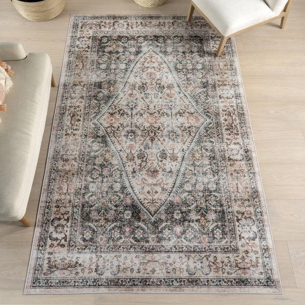 Nuloom Nemy Smart Plus With SplashGuard Area Rug Sage Green