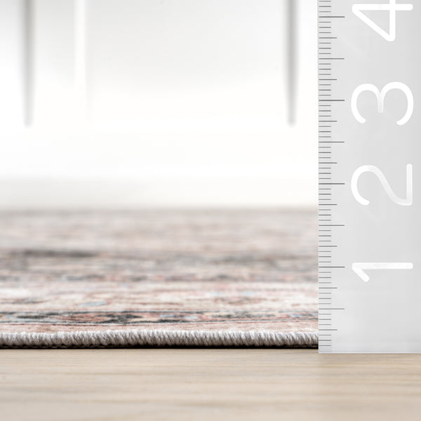Nuloom Nemy Smart Plus With SplashGuard Area Rug Sage Green