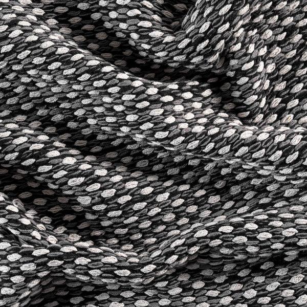 Nuloom Noura Simple Cotton Flatweave Area Rug Black
