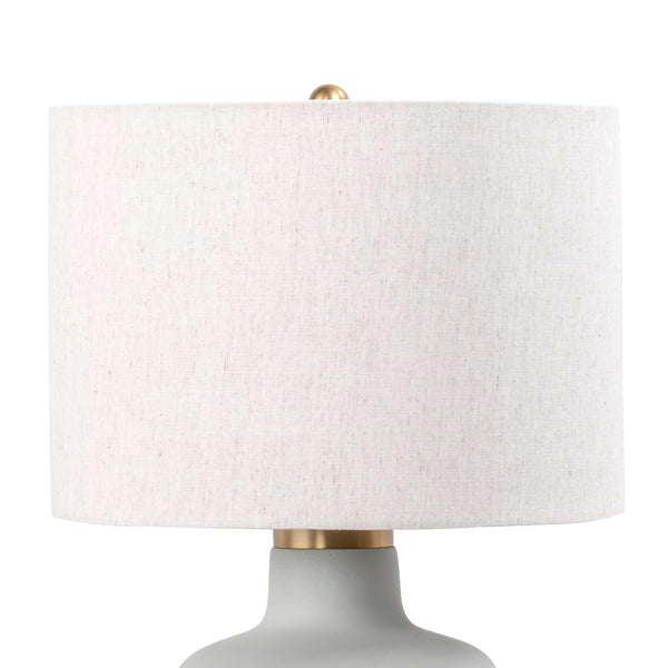 Nuloom 18-inch Concrete Urn Table Lamp Light Gray