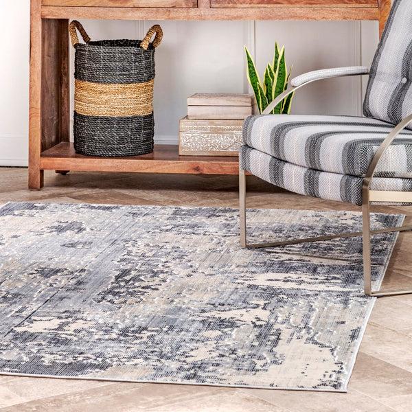 Nuloom Abstract Levitan Silver