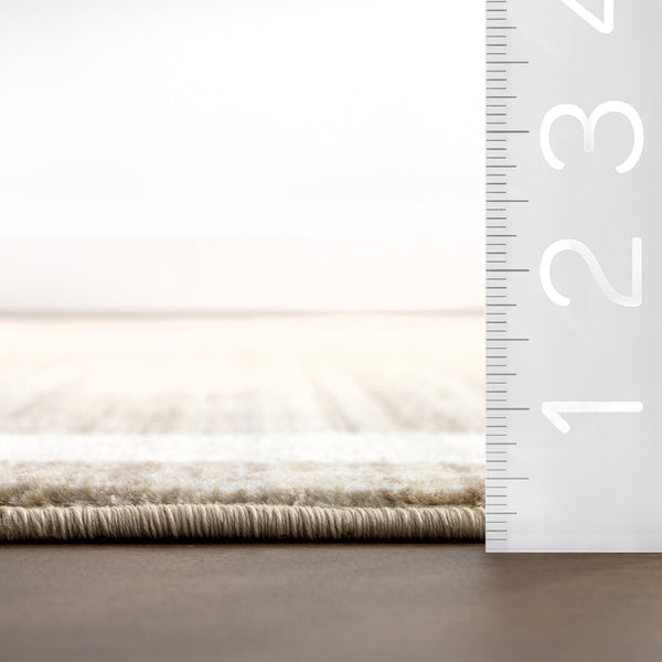 Nuloom Adie Rustic Plaid Area Rug Light Beige